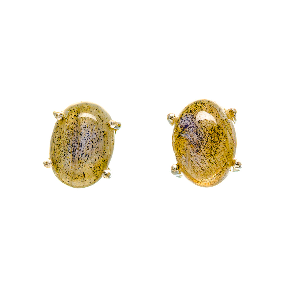 Labradorite Earrings handcrafted by Anasilvercos - EARR413257