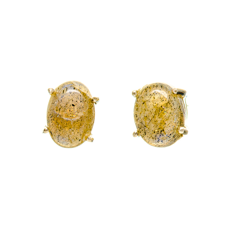 Labradorite Earrings handcrafted by Anasilvercos - EARR413263