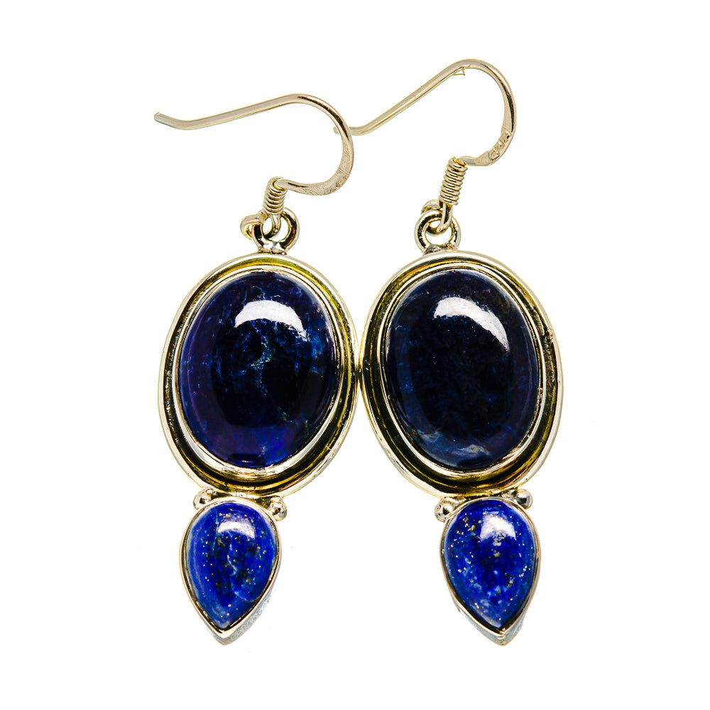 Sodalite Earrings handcrafted by Anasilvercos - EARR413271
