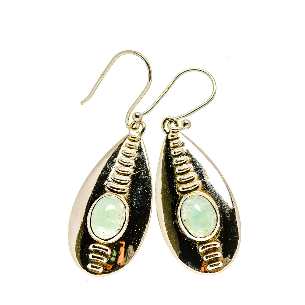 Aquamarine Earrings handcrafted by Anasilvercos - EARR413273