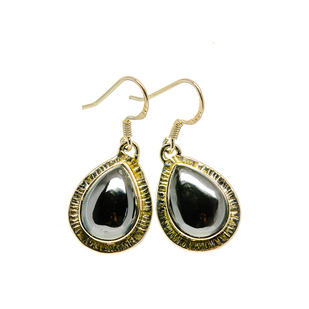 Hematite Earrings handcrafted by Anasilvercos - EARR413295