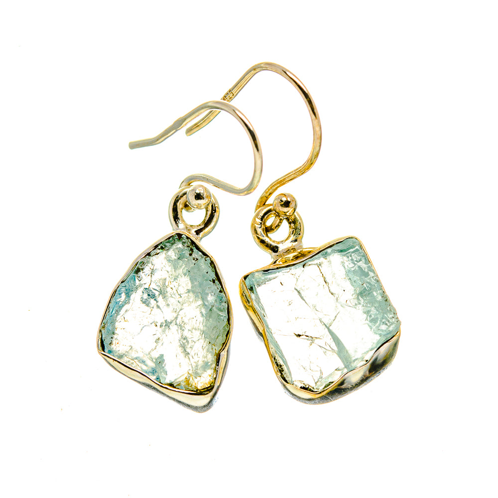 Aquamarine Earrings handcrafted by Anasilvercos - EARR413303