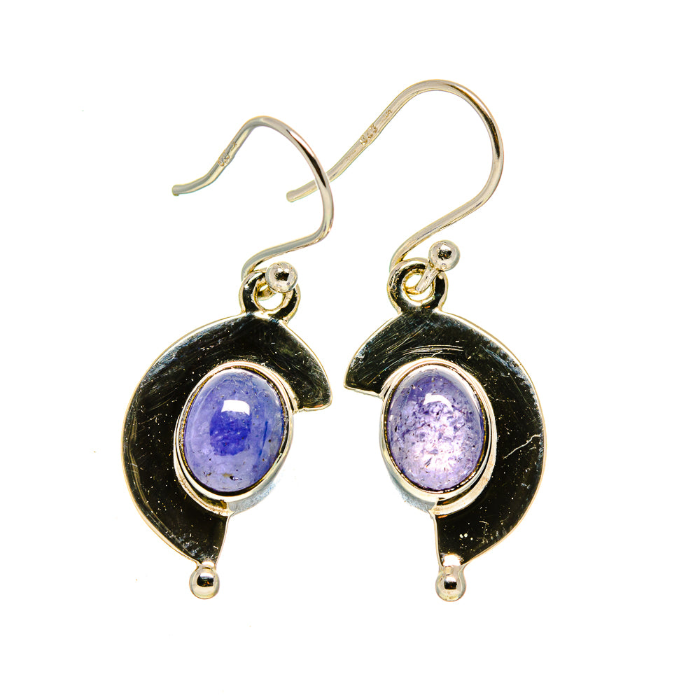 Tanzanite Earrings handcrafted by Anasilvercos - EARR413305
