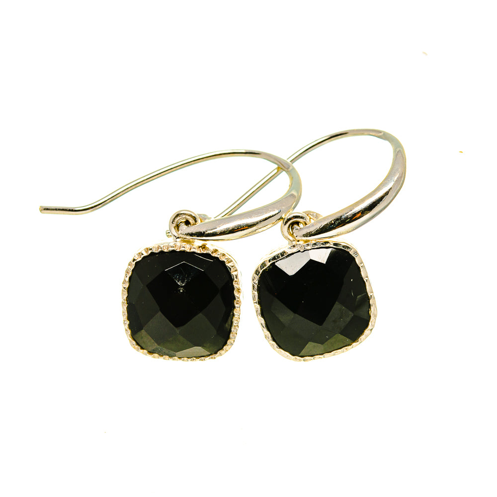 Black Onyx Earrings handcrafted by Anasilvercos - EARR413316