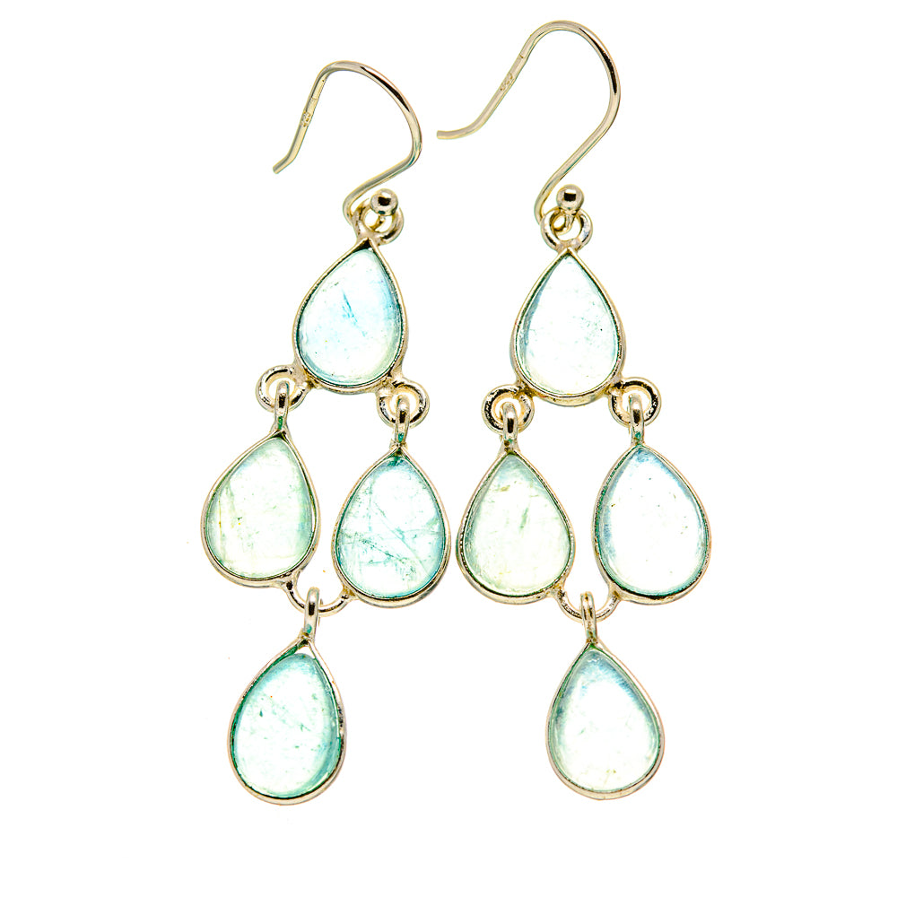 Aquamarine Earrings handcrafted by Anasilvercos - EARR413323
