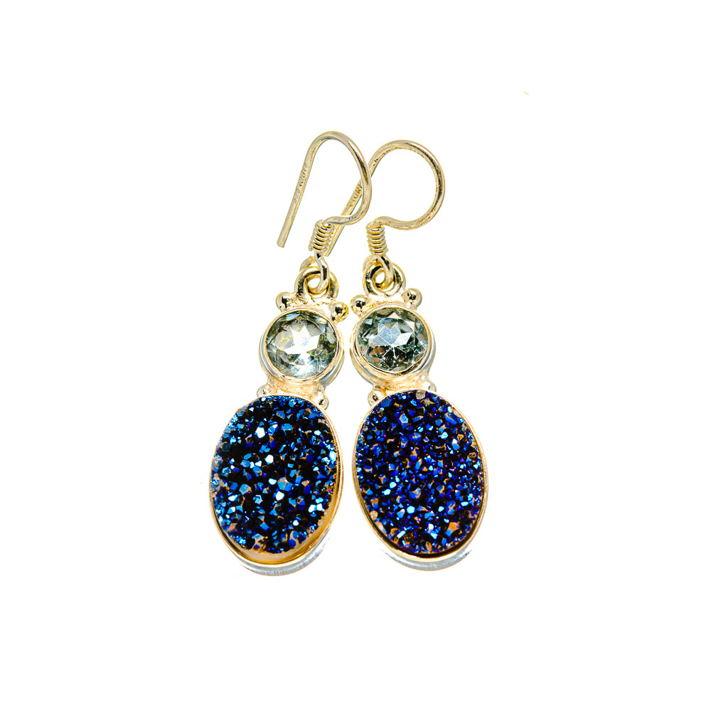 Titanium Druzy Earrings handcrafted by Anasilvercos - EARR413329