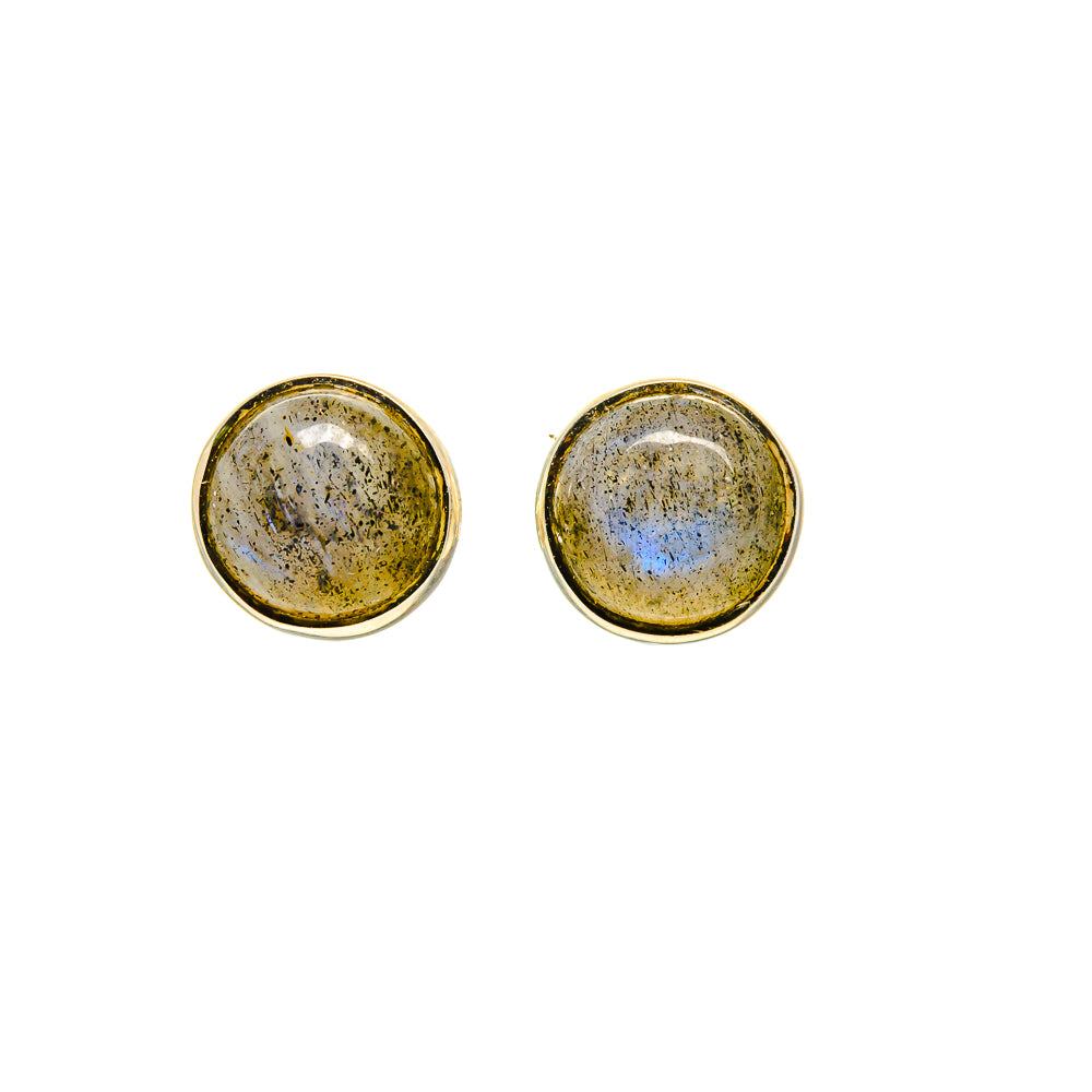 Labradorite Earrings handcrafted by Anasilvercos - EARR413343
