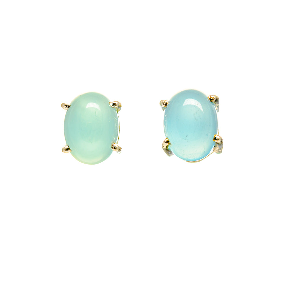 Aquamarine Earrings handcrafted by Anasilvercos - EARR413345