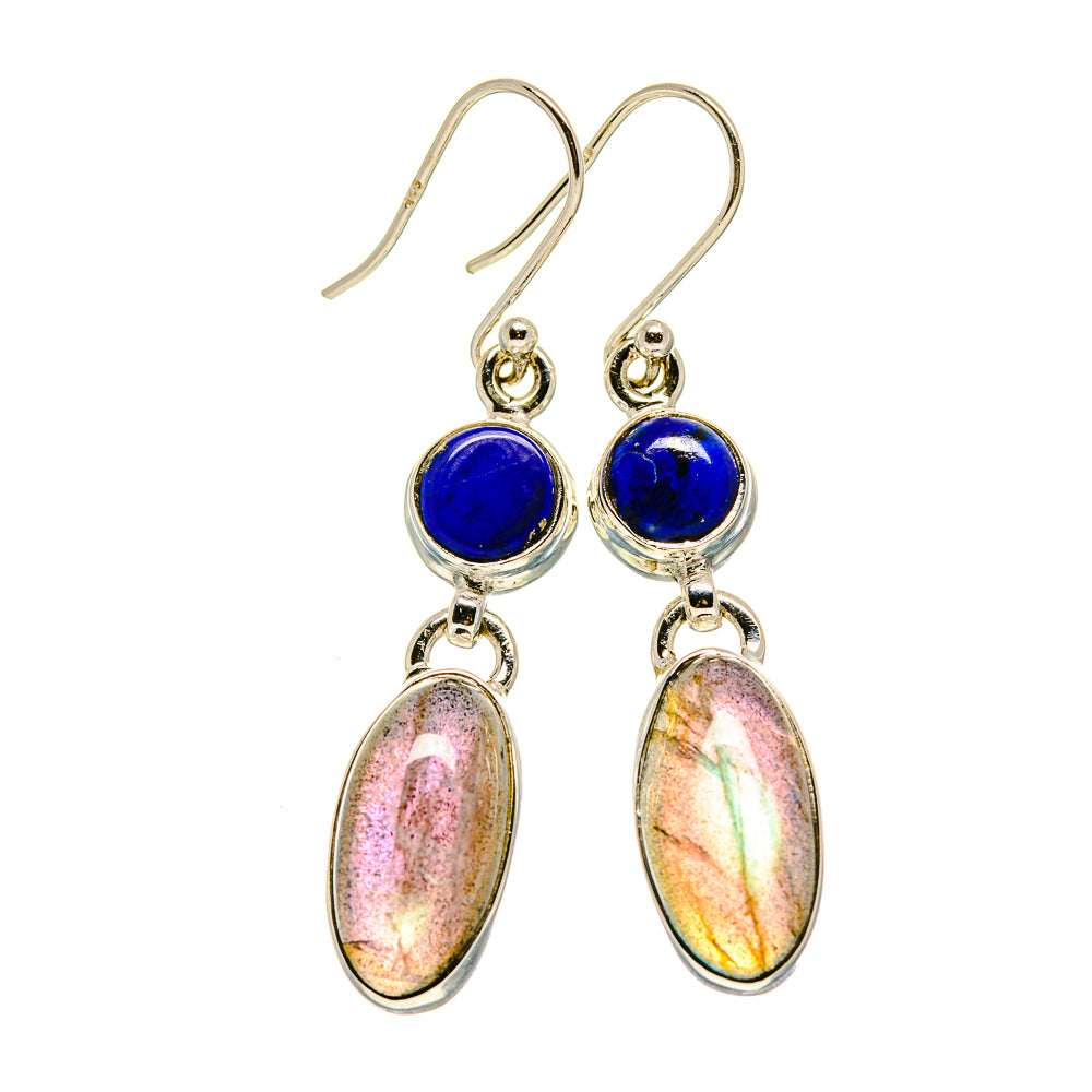 Labradorite Earrings handcrafted by Anasilvercos - EARR413352