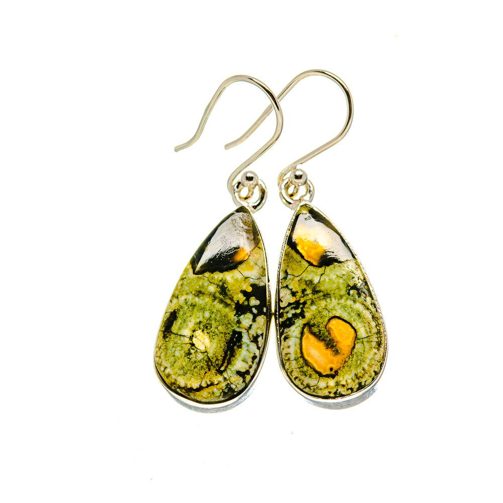 Rainforest Opal Earrings handcrafted by Anasilvercos - EARR413371