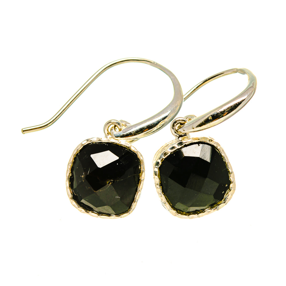 Black Onyx Earrings handcrafted by Anasilvercos - EARR413397