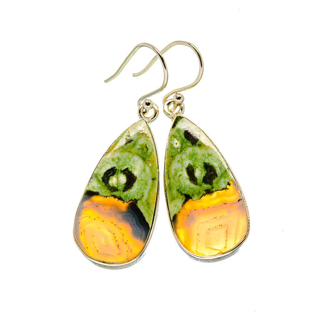 Rainforest Opal Earrings handcrafted by Anasilvercos - EARR413409
