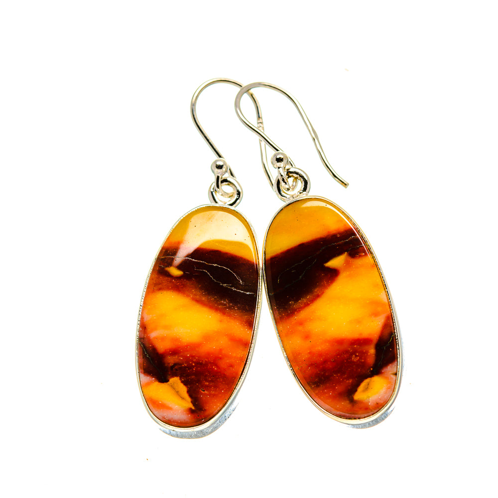 Mookaite Earrings handcrafted by Anasilvercos - EARR413418