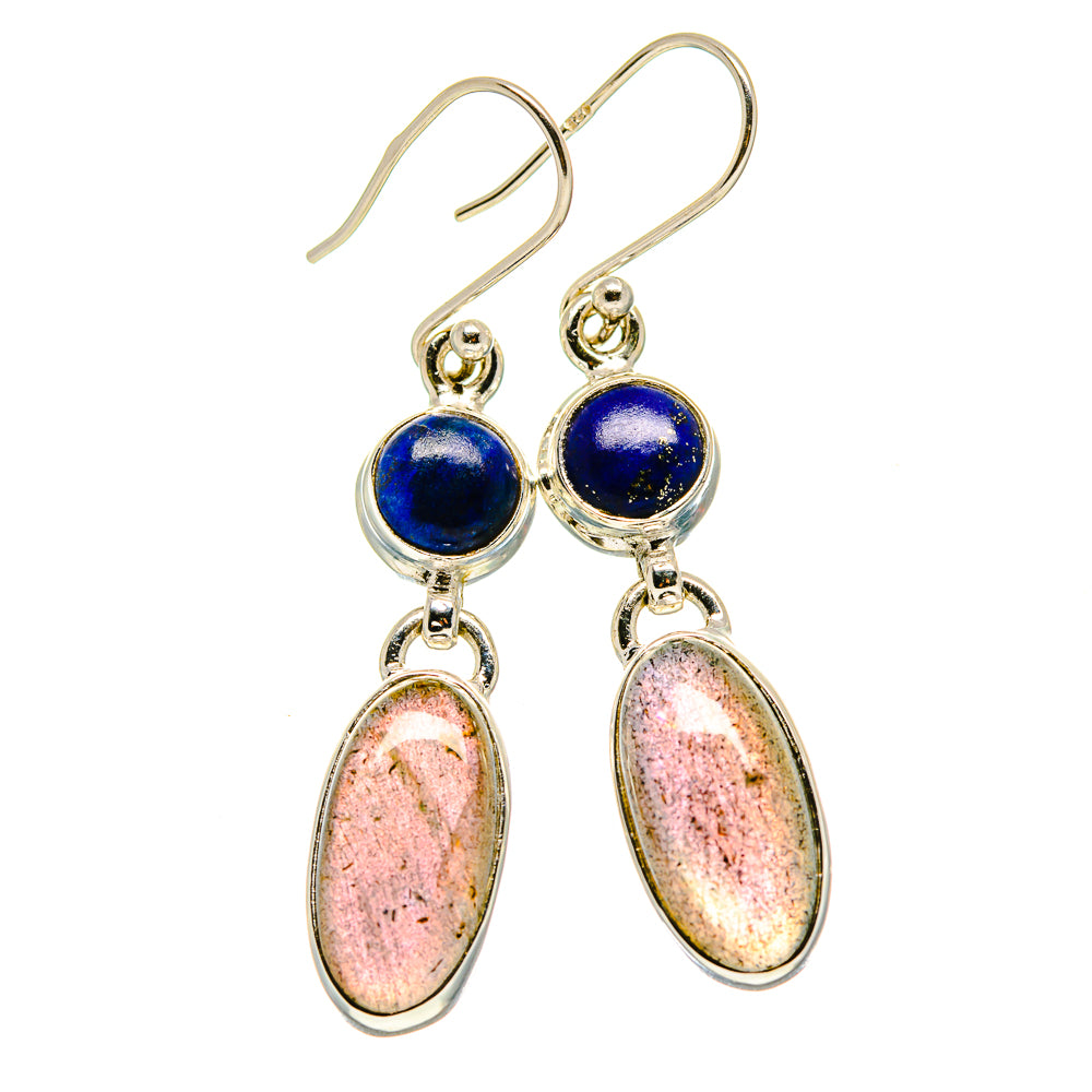Labradorite Earrings handcrafted by Anasilvercos - EARR413444