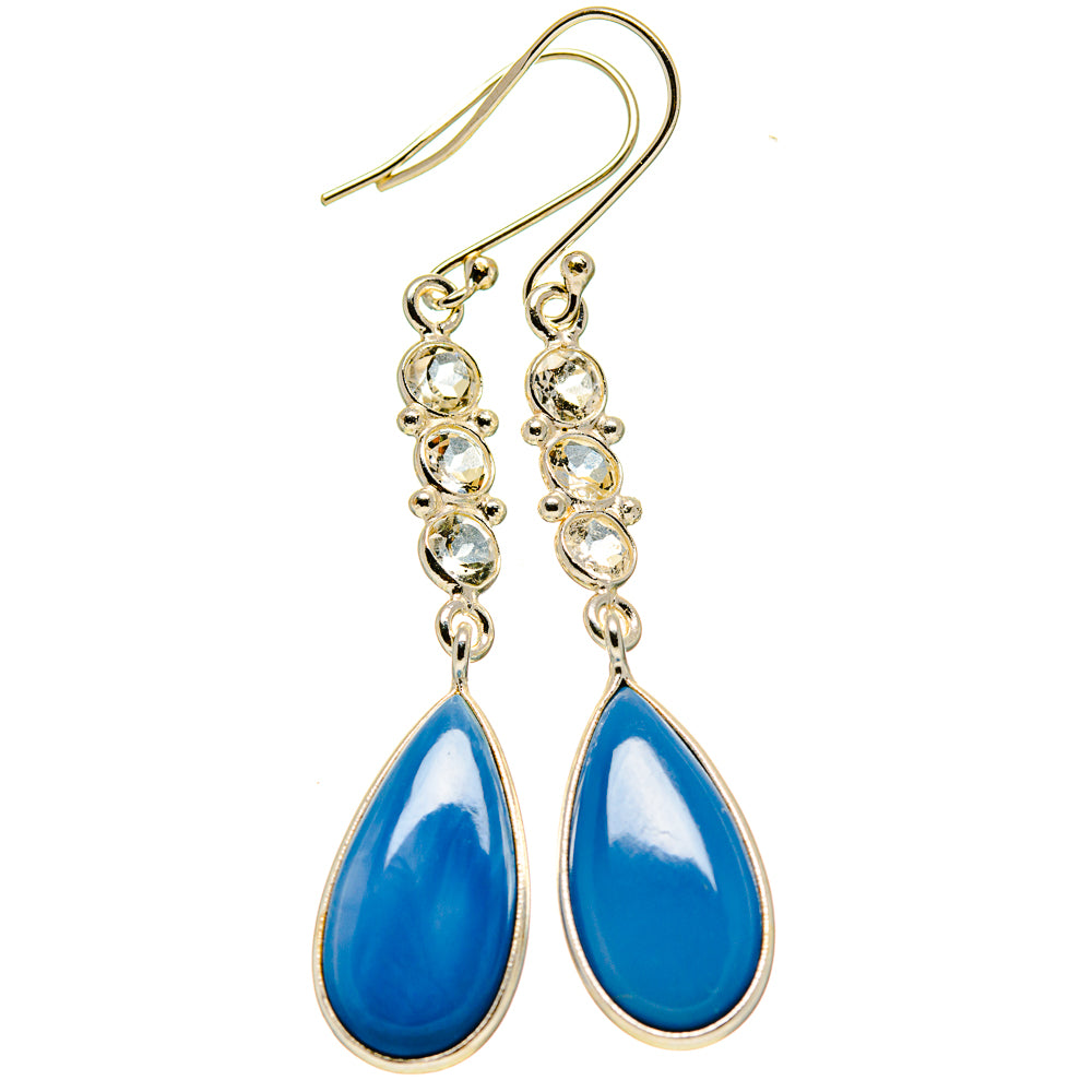 Owyhee Opal Earrings handcrafted by Anasilvercos - EARR413469
