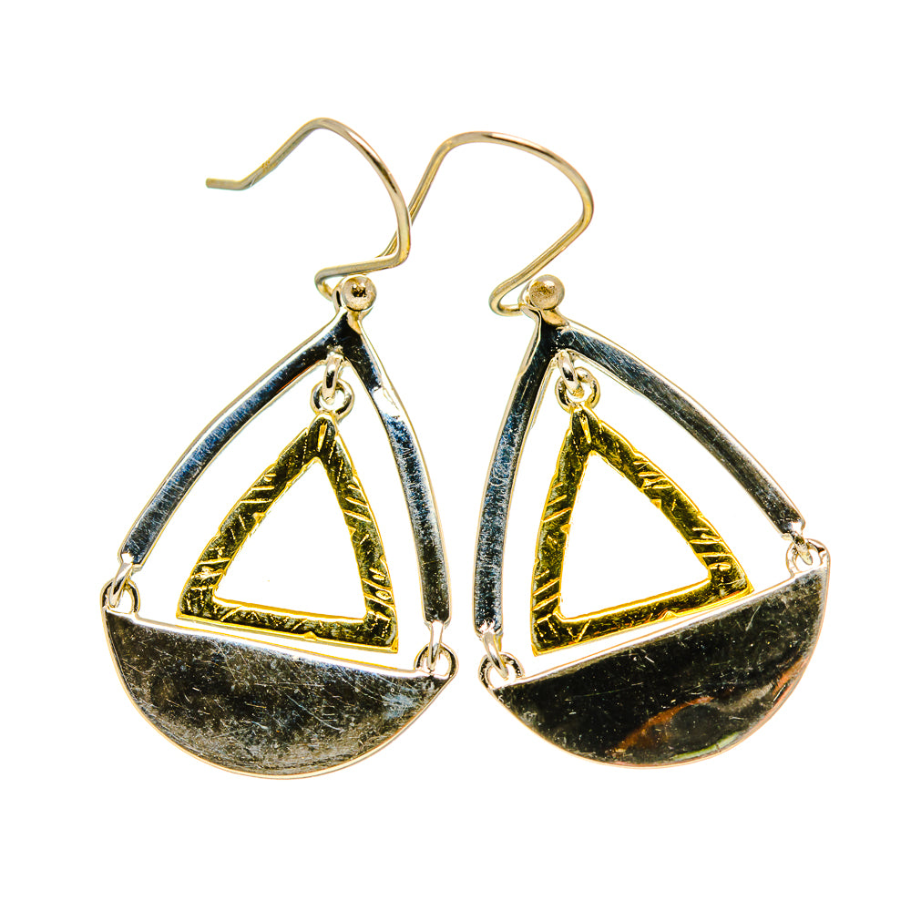Triangle Earrings handcrafted by Anasilvercos - EARR413492