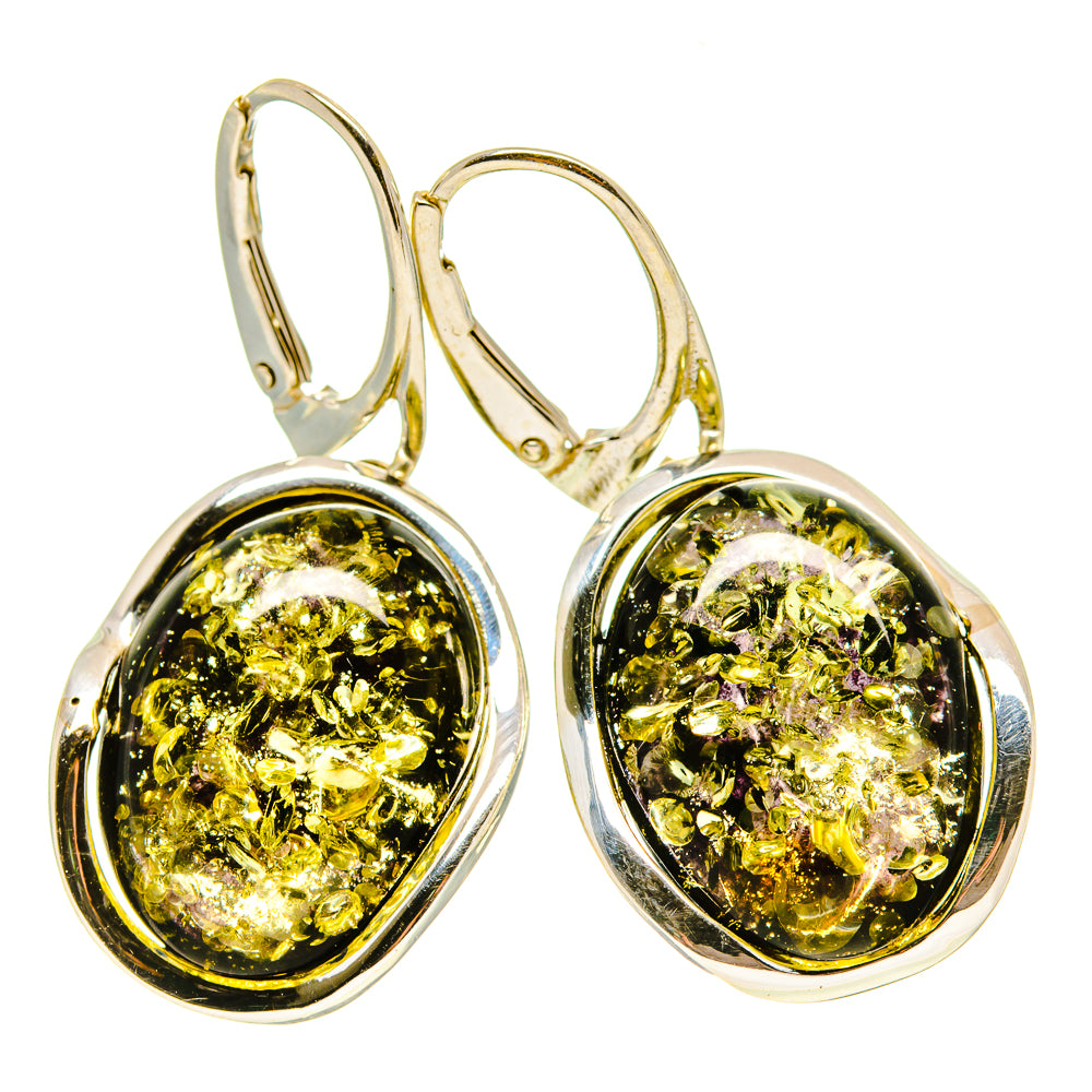 Baltic Amber Earrings handcrafted by Anasilvercos - EARR413512