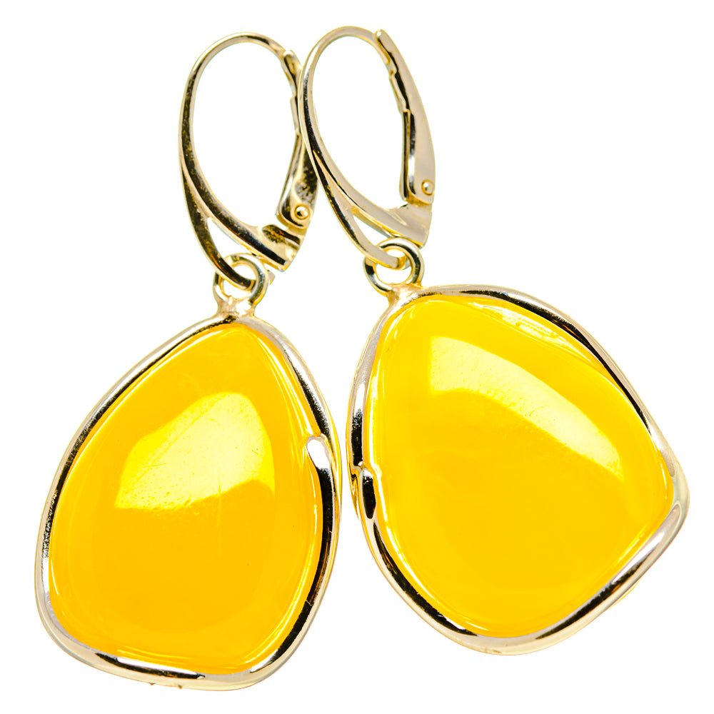 Baltic Amber Earrings handcrafted by Anasilvercos - EARR413529