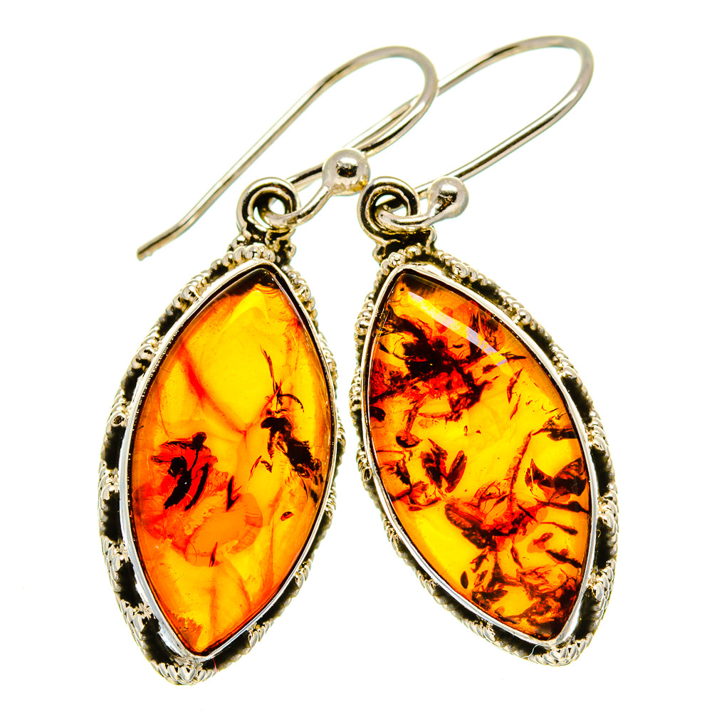 Baltic Amber Earrings handcrafted by Anasilvercos - EARR413680