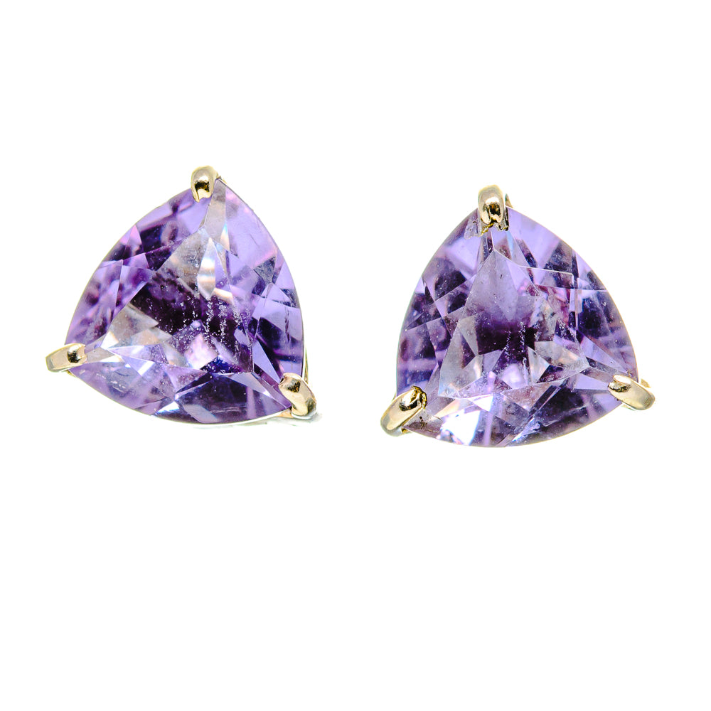 Color Change Alexandrite (lab.) Earrings handcrafted by Anasilvercos - EARR413731