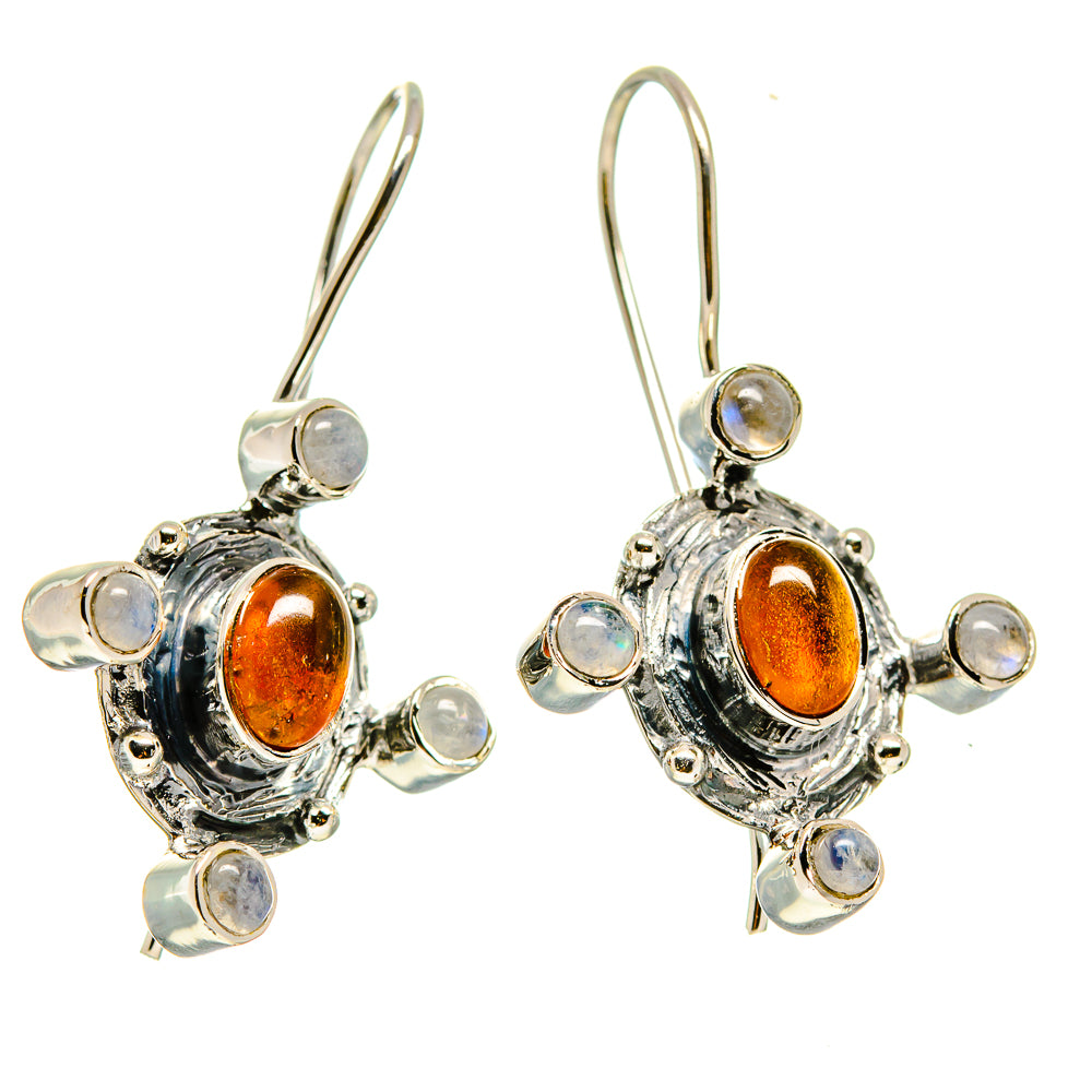 Carnelian Earrings handcrafted by Anasilvercos - EARR413779
