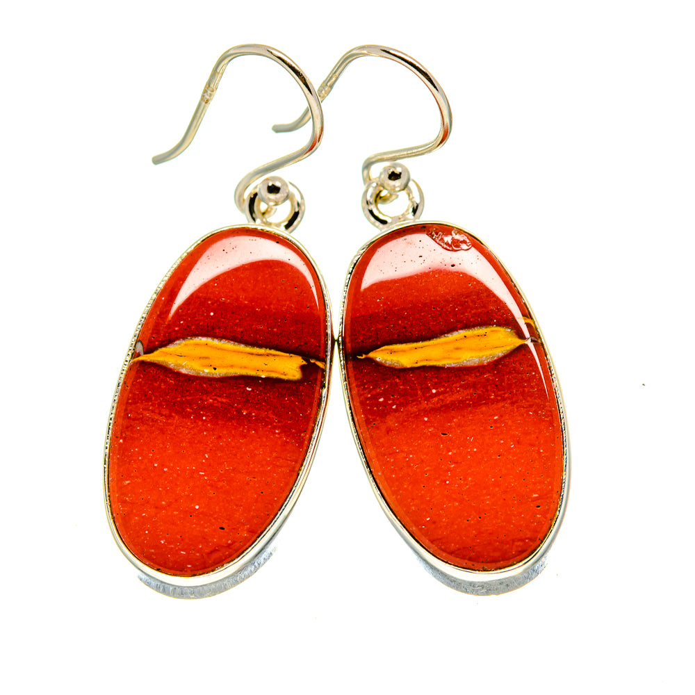 Mookaite Earrings handcrafted by Anasilvercos - EARR413791