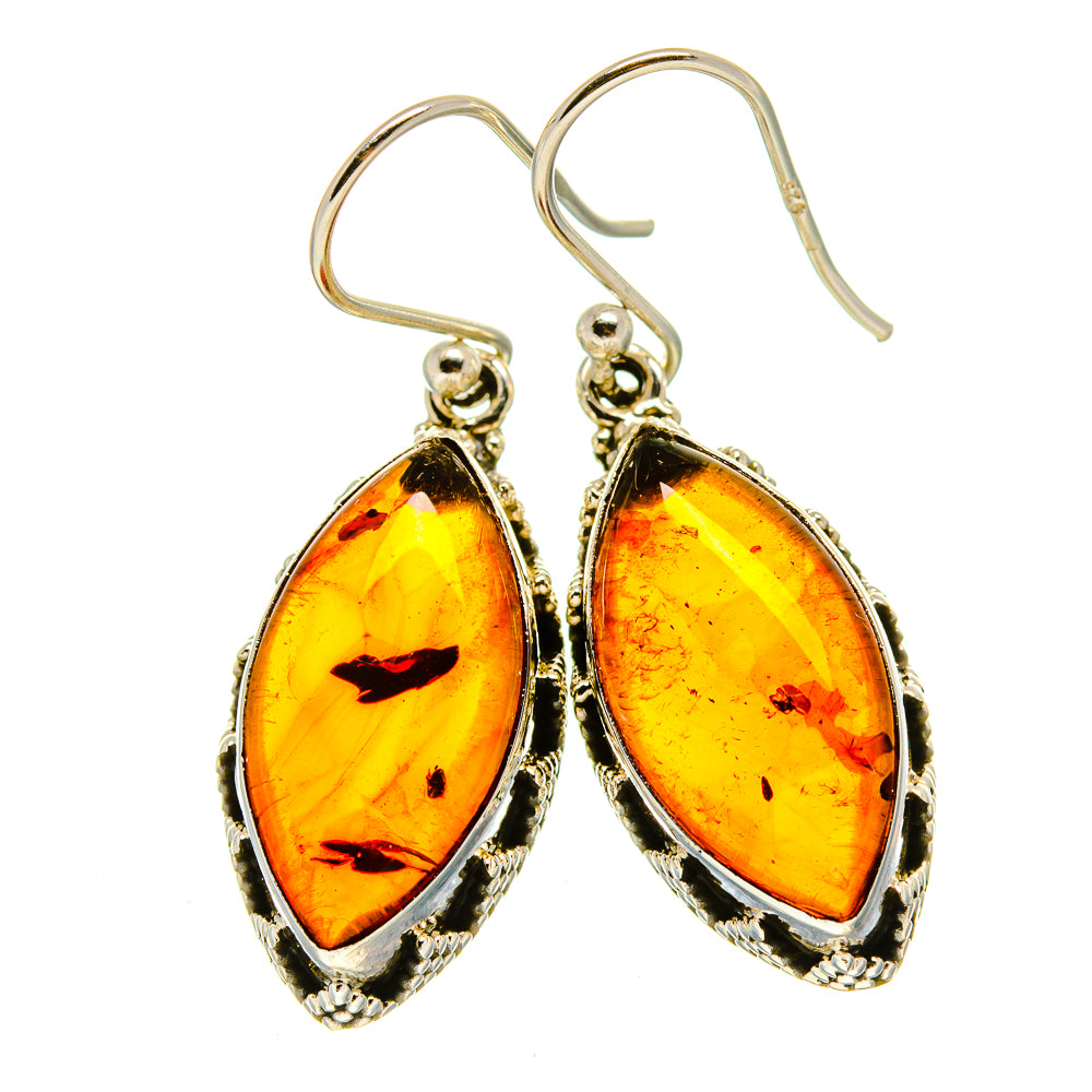 Baltic Amber Earrings handcrafted by Anasilvercos - EARR413840