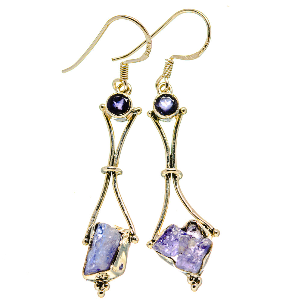Tanzanite Earrings handcrafted by Anasilvercos - EARR413881