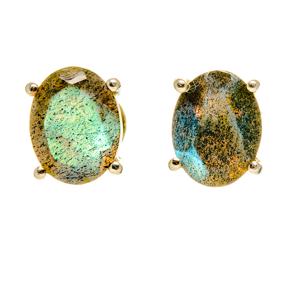Labradorite Earrings handcrafted by Anasilvercos - EARR413892