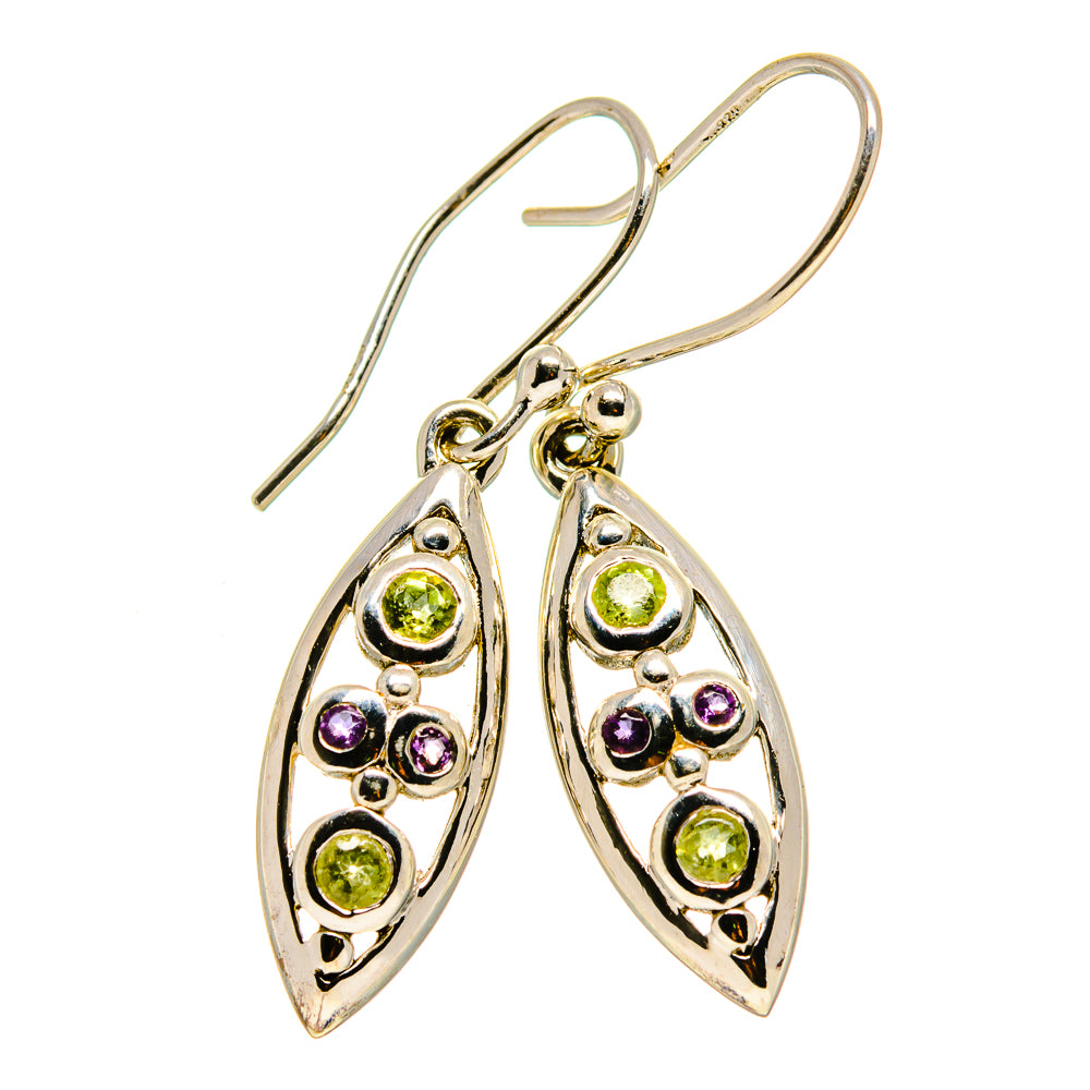 Peridot Earrings handcrafted by Anasilvercos - EARR413906
