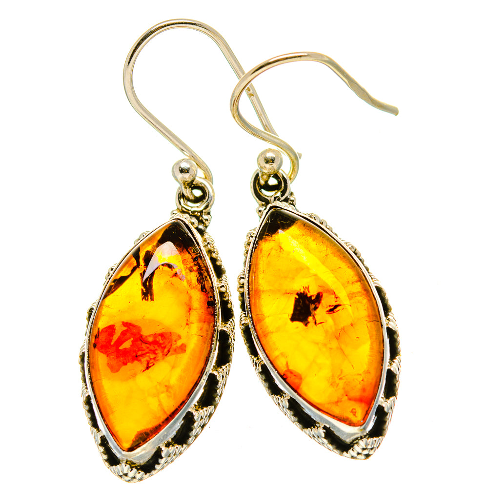 Baltic Amber Earrings handcrafted by Anasilvercos - EARR413942