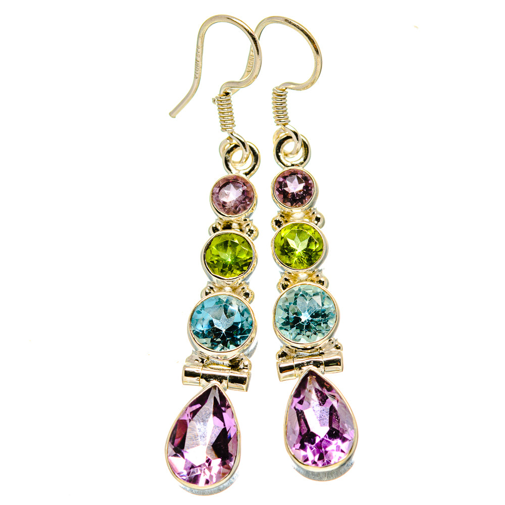 Amethyst Earrings handcrafted by Anasilvercos - EARR413962