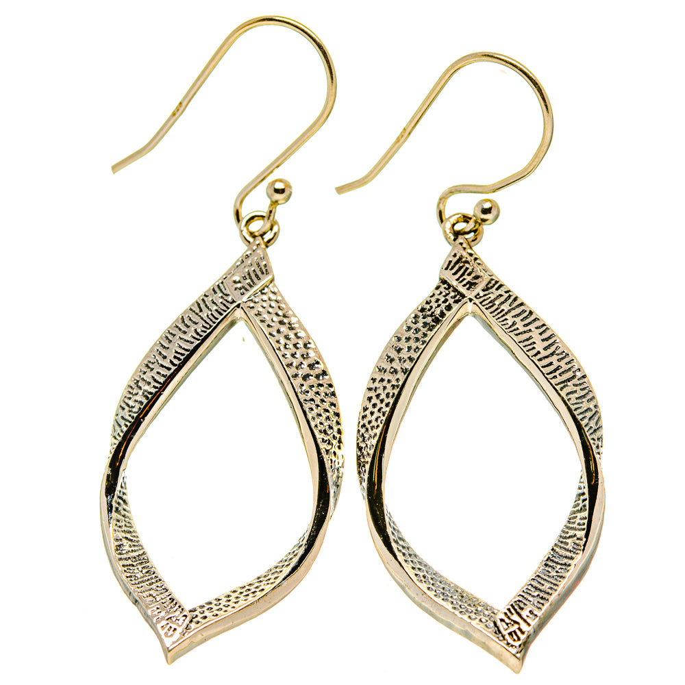 Leaf Earrings handcrafted by Anasilvercos - EARR413981