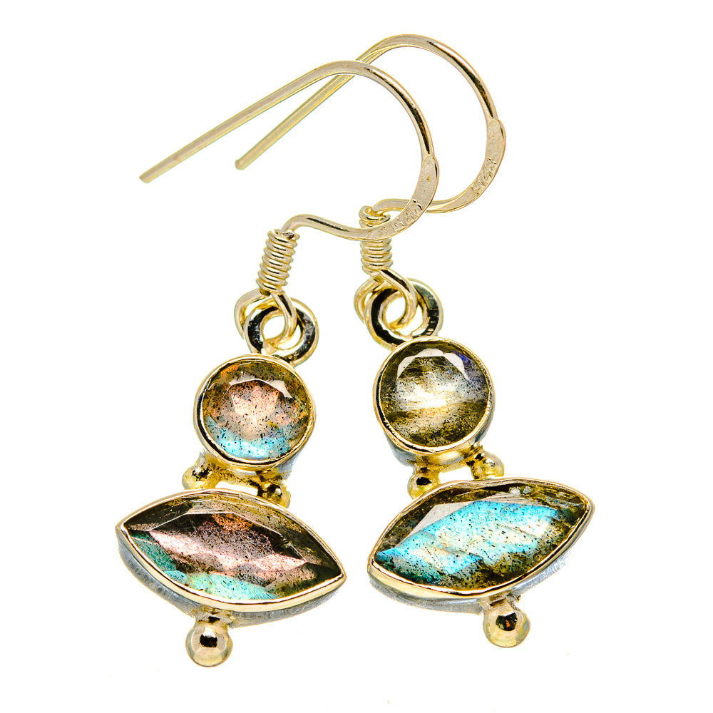 Labradorite Earrings handcrafted by Anasilvercos - EARR413991