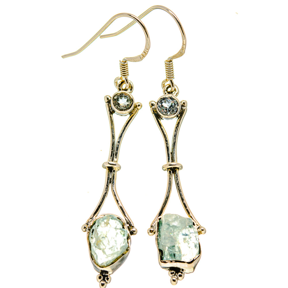 Aquamarine Earrings handcrafted by Anasilvercos - EARR413994