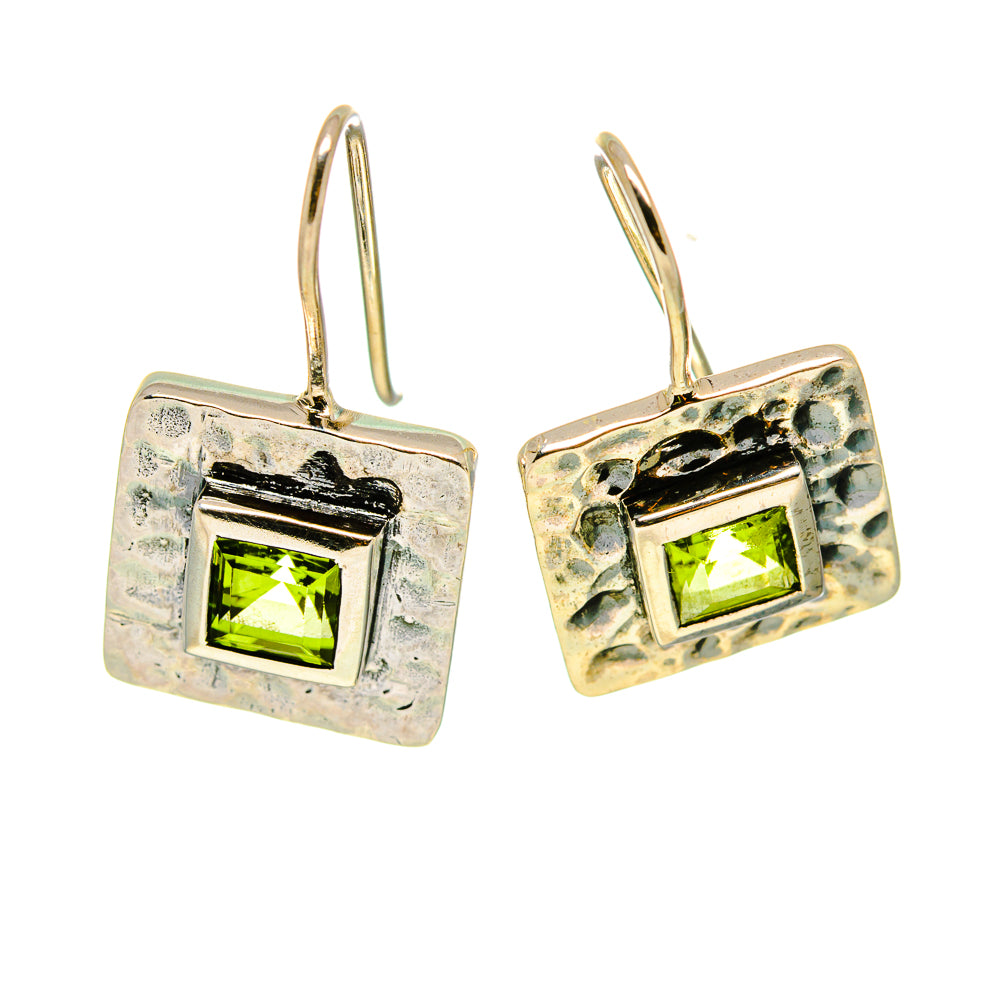 Peridot Earrings handcrafted by Anasilvercos - EARR413995