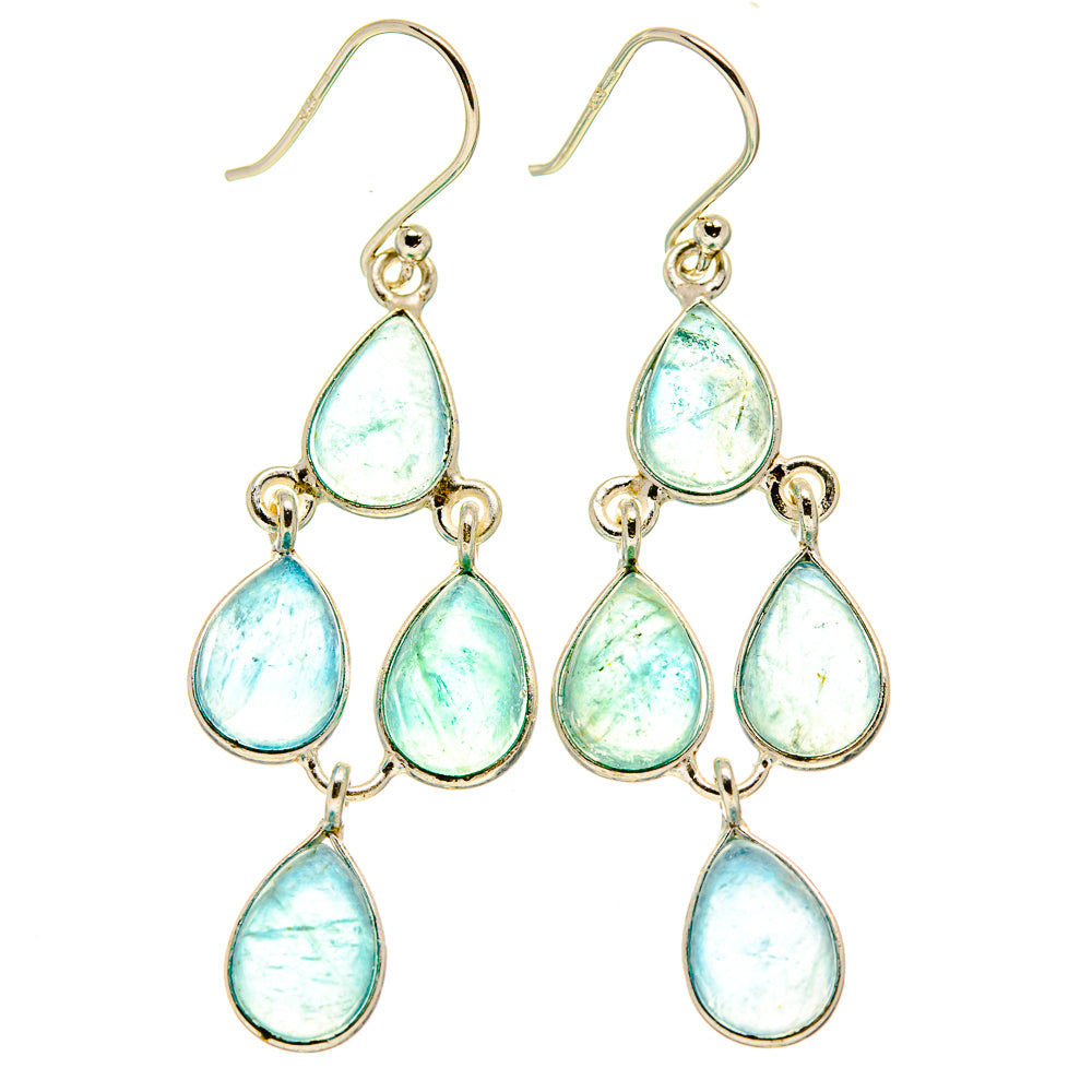 Aquamarine Earrings handcrafted by Anasilvercos - EARR414052