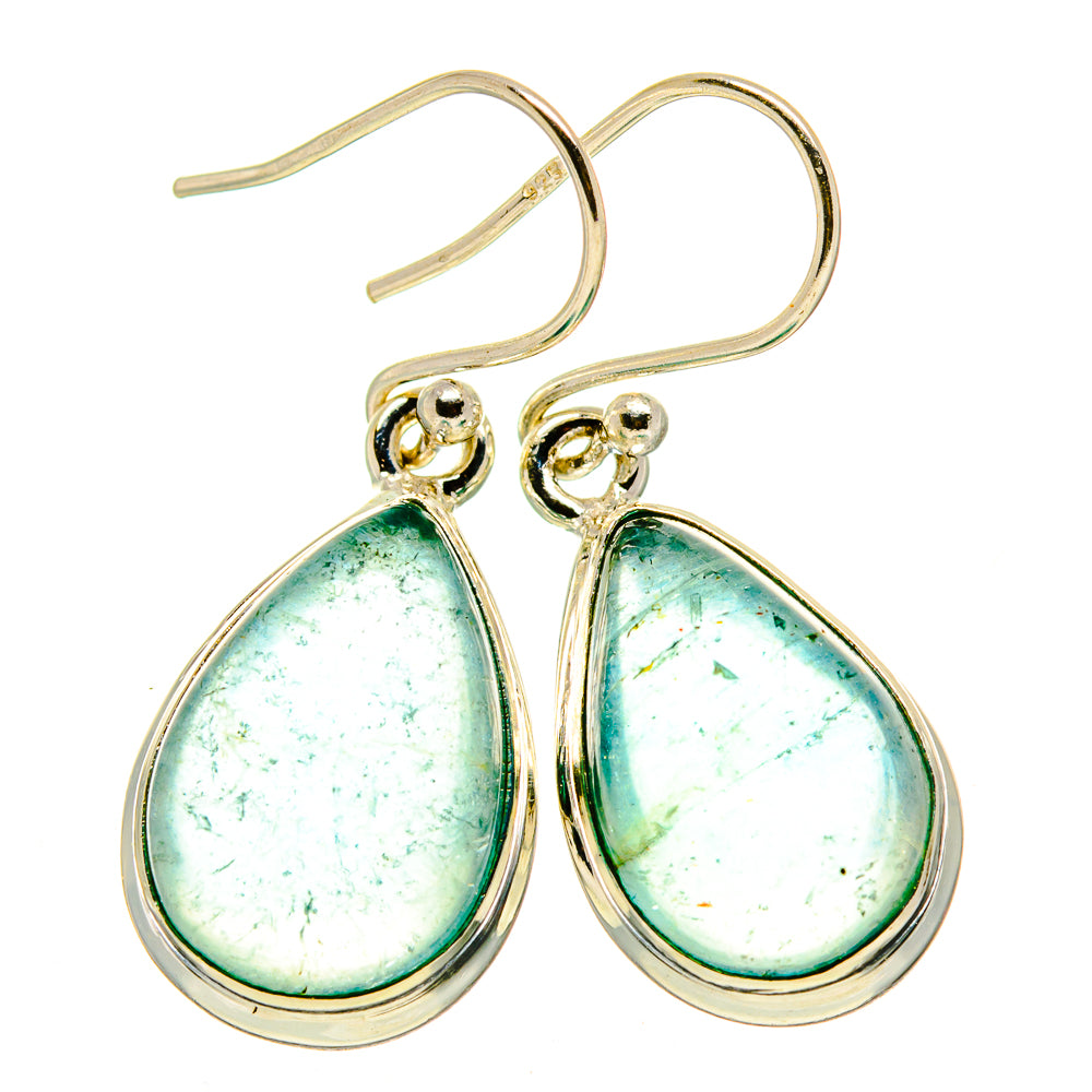 Aquamarine Earrings handcrafted by Anasilvercos - EARR414103