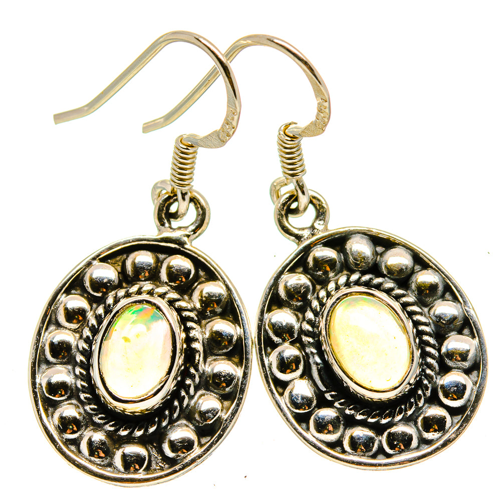 Ethiopian Opal Earrings handcrafted by Anasilvercos - EARR414152
