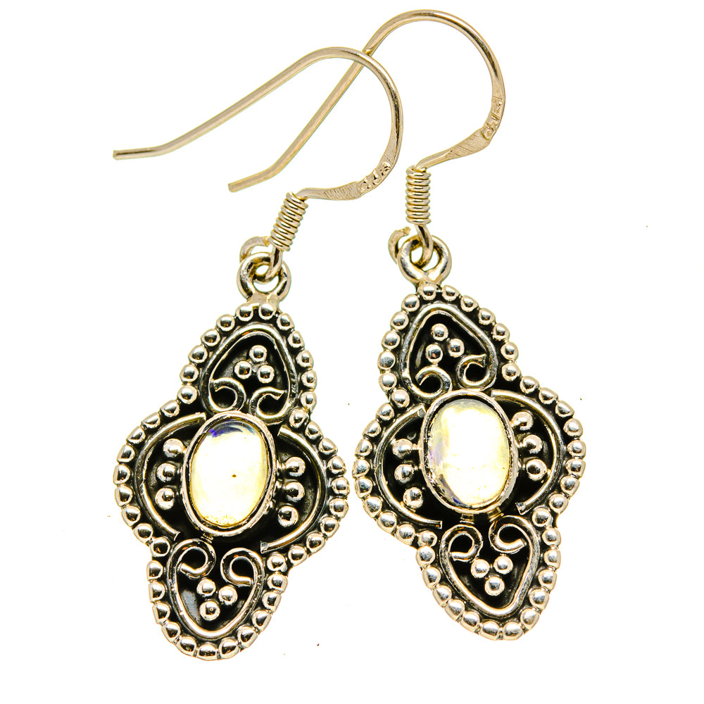 Ethiopian Opal Earrings handcrafted by Anasilvercos - EARR414154