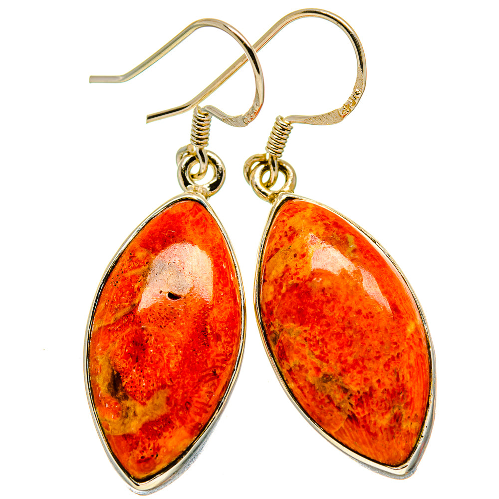 Sponge Coral Earrings handcrafted by Anasilvercos - EARR414180
