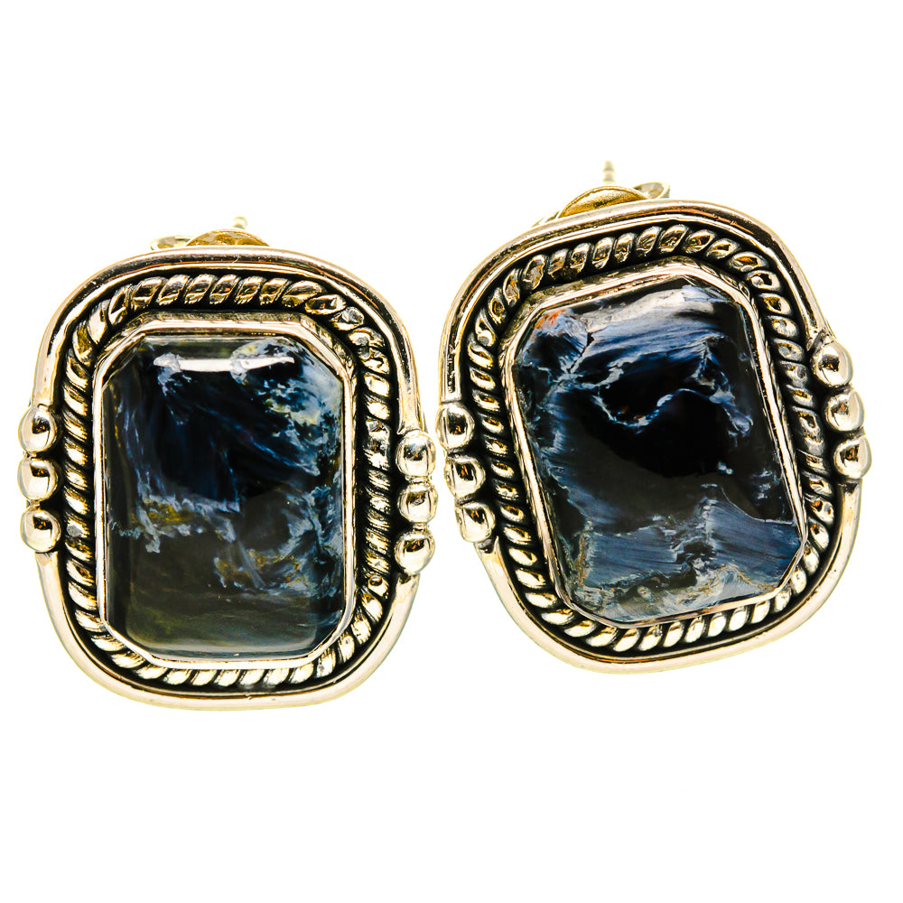 Pietersite Earrings handcrafted by Anasilvercos - EARR414204