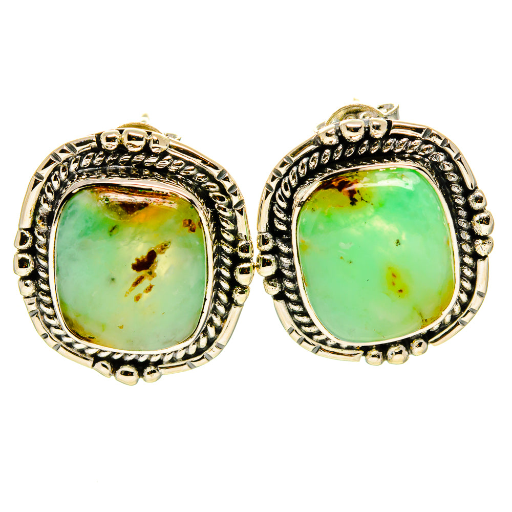 Aquaprase Earrings handcrafted by Anasilvercos - EARR414215