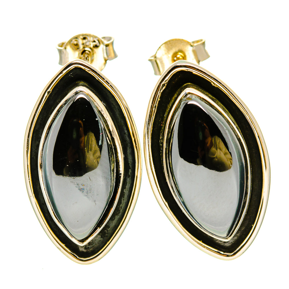 Hematite Earrings handcrafted by Anasilvercos - EARR414286