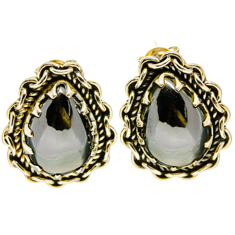 Hematite Earrings handcrafted by Anasilvercos - EARR414296