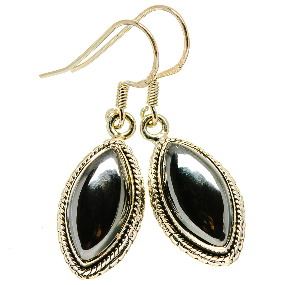 Hematite Earrings handcrafted by Anasilvercos - EARR414314