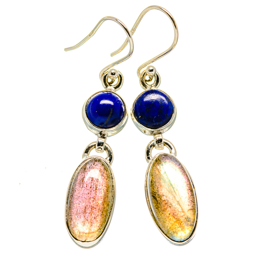 Labradorite Earrings handcrafted by Anasilvercos - EARR414321