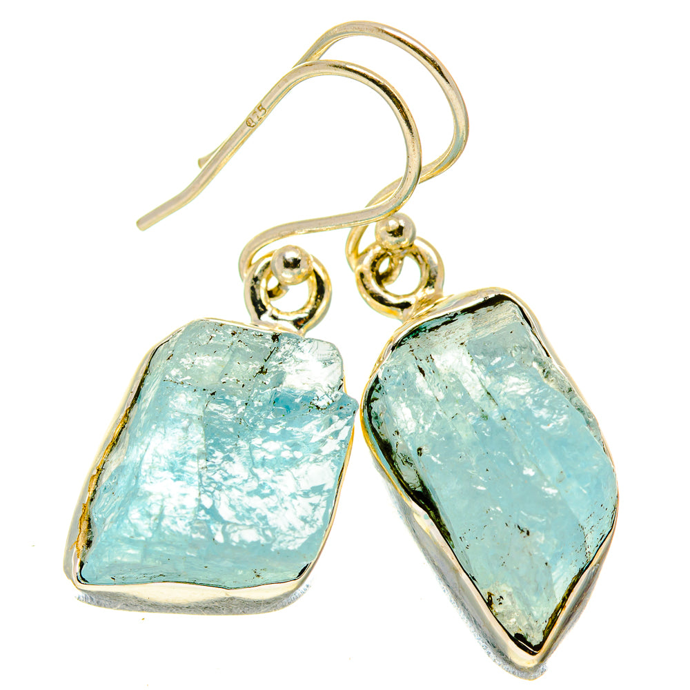 Aquamarine Earrings handcrafted by Anasilvercos - EARR414322