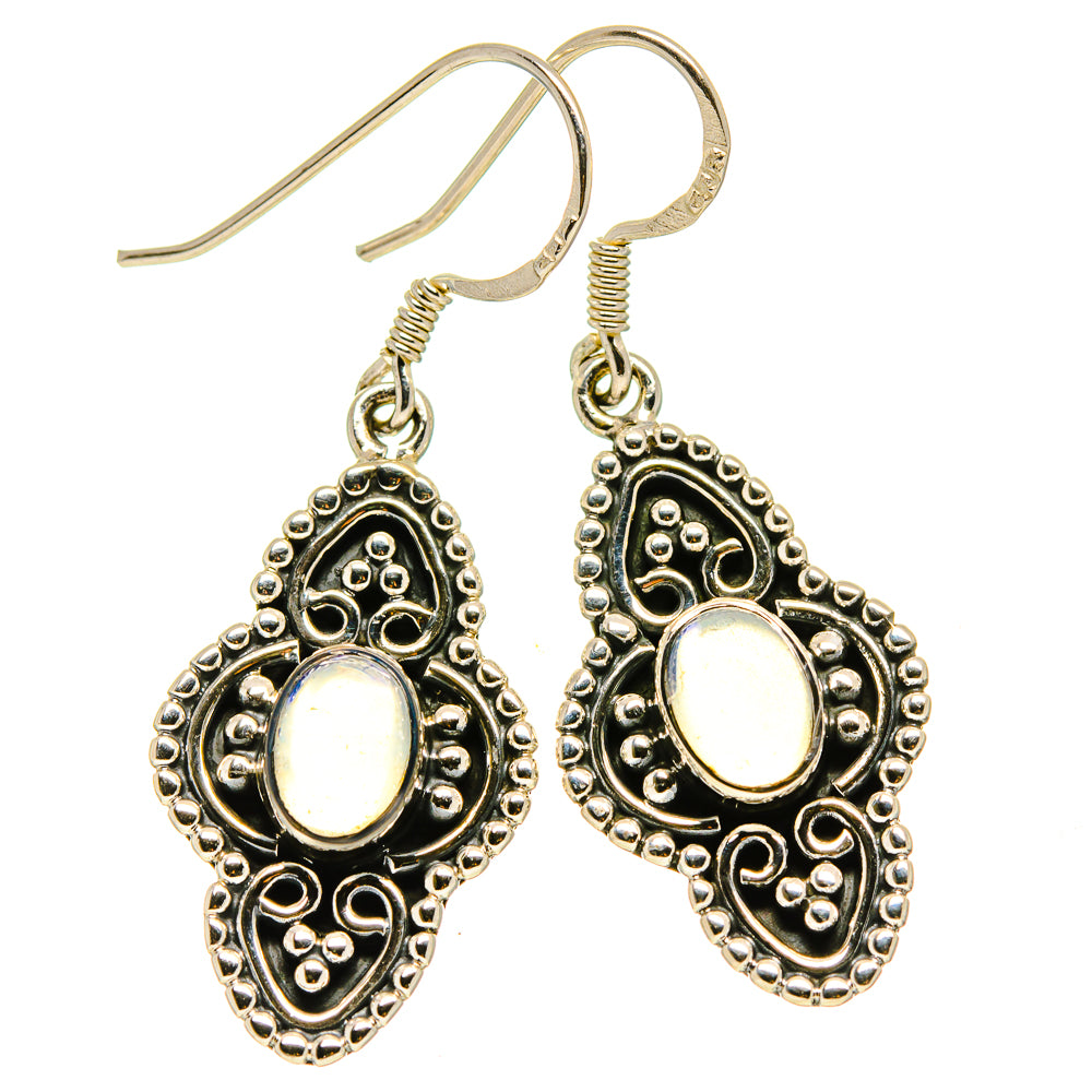 Ethiopian Opal Earrings handcrafted by Anasilvercos - EARR414333