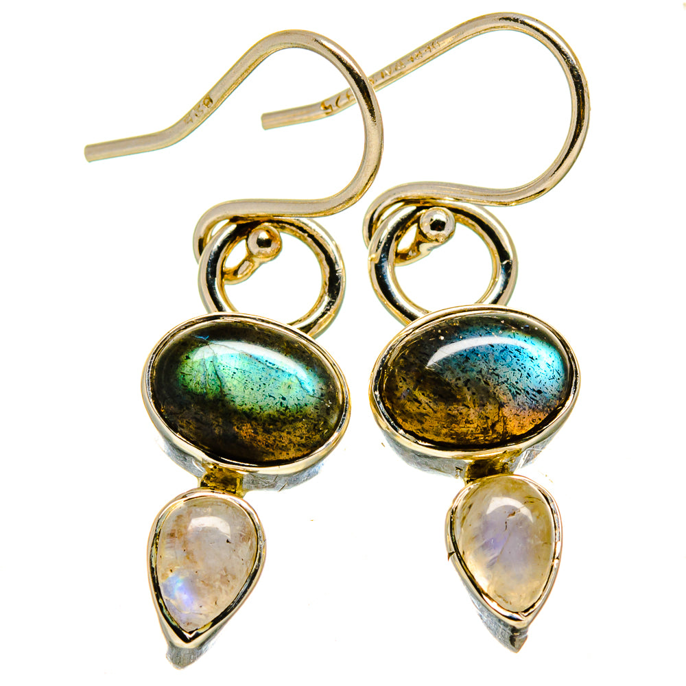 Labradorite Earrings handcrafted by Anasilvercos - EARR414383